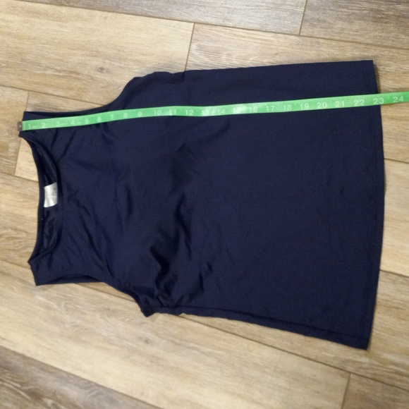 Lands' End Deep Sea Navy Swim Tankini - Picture 5 of 16